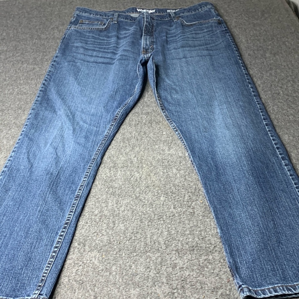 Wrangler Straight Leg Regular Fit Jeans Size 40x30